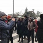 Ha sfilato al corteo anche l'europarlamentare Cecile Kyenge