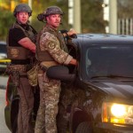 Agenti dell'Fbi accorsi sul luogo della sparatoria Agenti dell'Fbi accorsi sul luogo della sparatoria