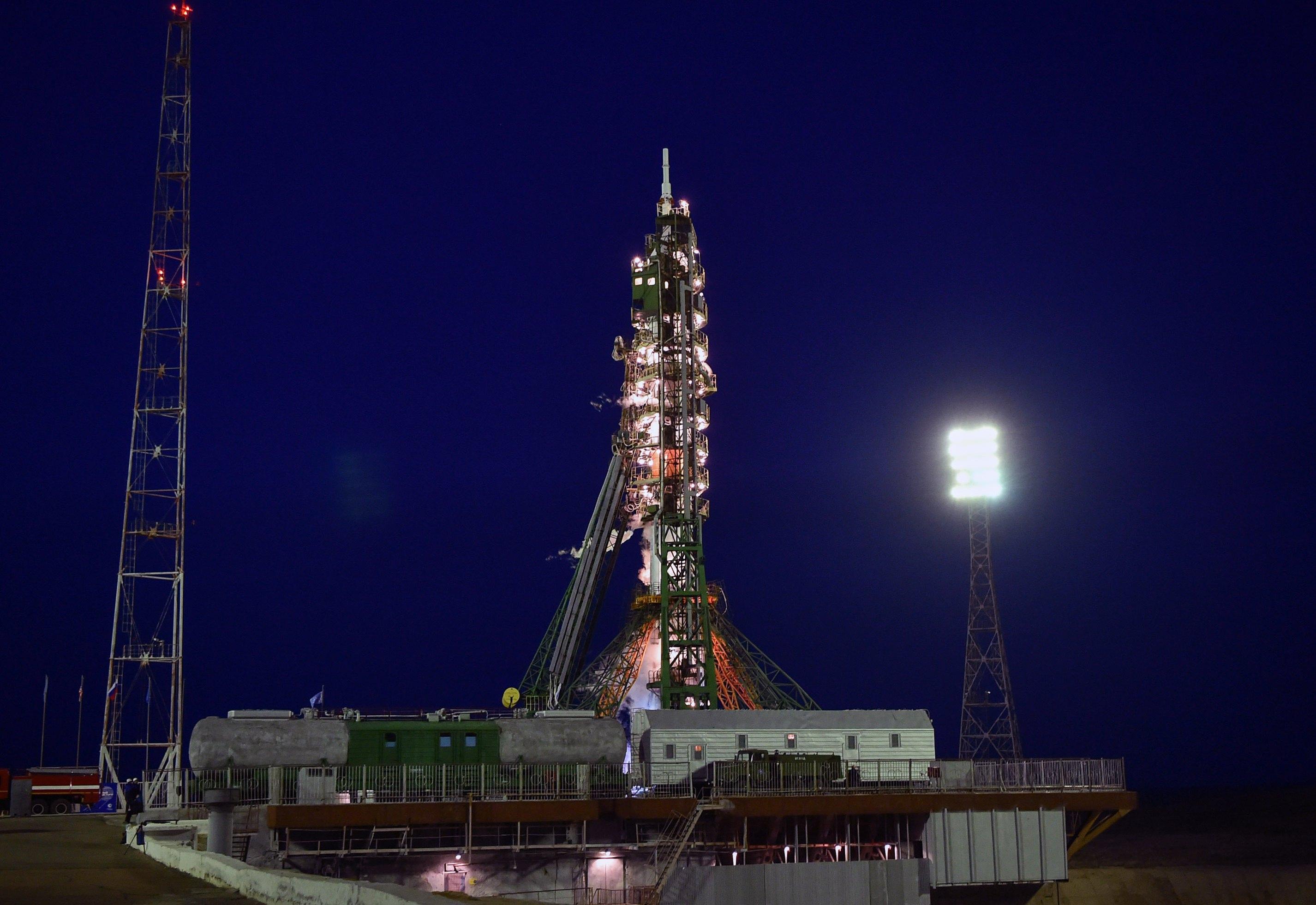 La Soyuz Ms-08 si prepara al lancio