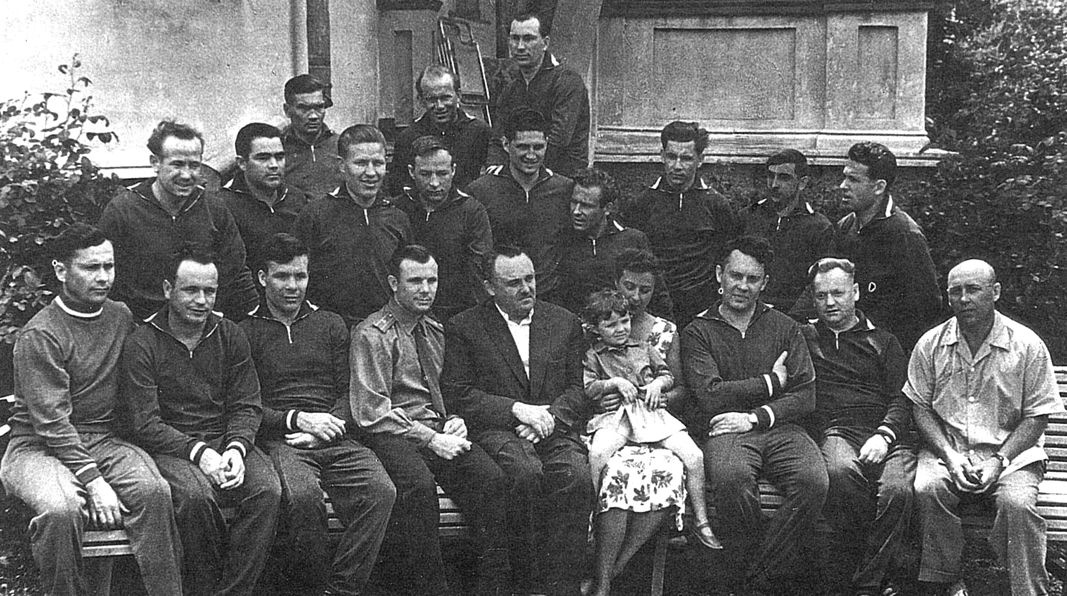 il primo gruppo di cosmonauti nel 1960