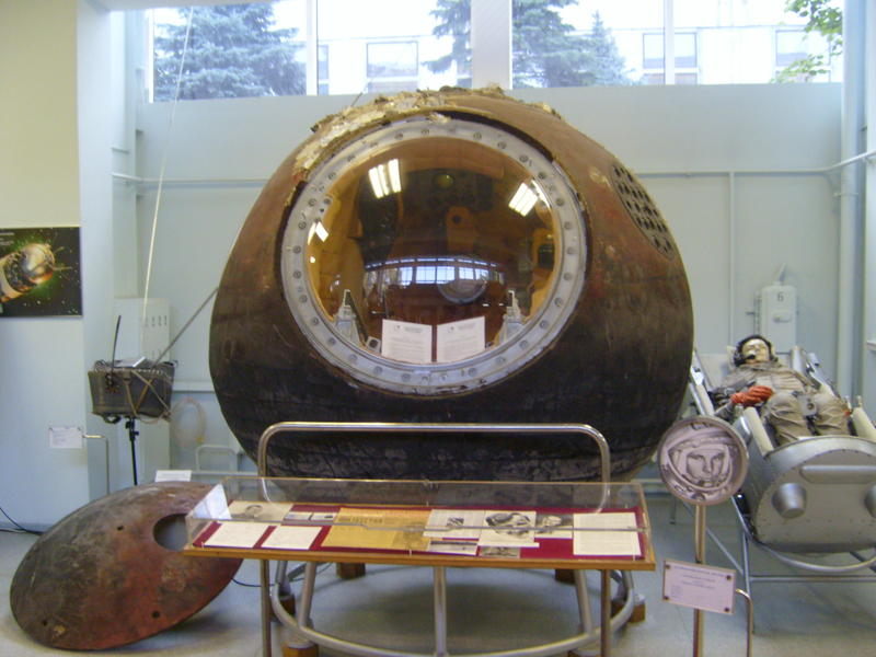 La navicella del primo viaggio spaziale: la "Vostok I"