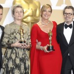 Da sinistra: Sam Rockwell, Frances McDormand, Allison Janney e Gary Oldman. Sono i vincitori dei premi miglior attore/attrice protagonista, miglior attore/attrice non protagonista nei film "Tre manifesti a Ebbing, Missouri", "Tonya" e "L’ora più buia" Da sinistra: Sam Rockwell, Frances McDormand, Allison Janney e Gary Oldman. Sono i vincitori dei premi miglior attore/attrice protagonista, miglior attore/attrice non protagonista nei film "Tre manifesti a Ebbing, Missouri", "Tonya" e "L’ora più buia"