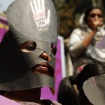 Una manifestante bengalese a Dhaka