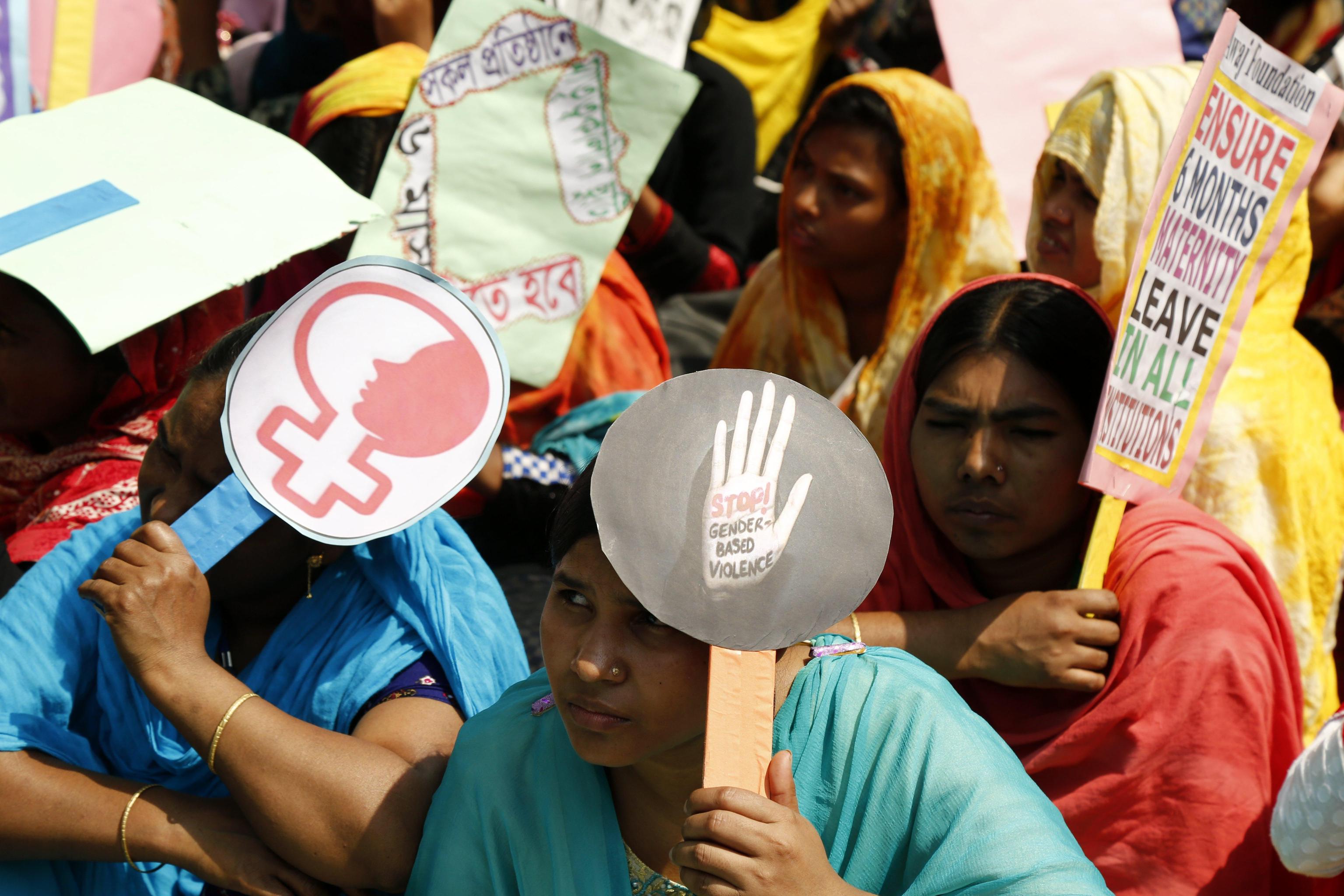 Celebrazioni della Giornata Internazionale della Donna in Bangladesh