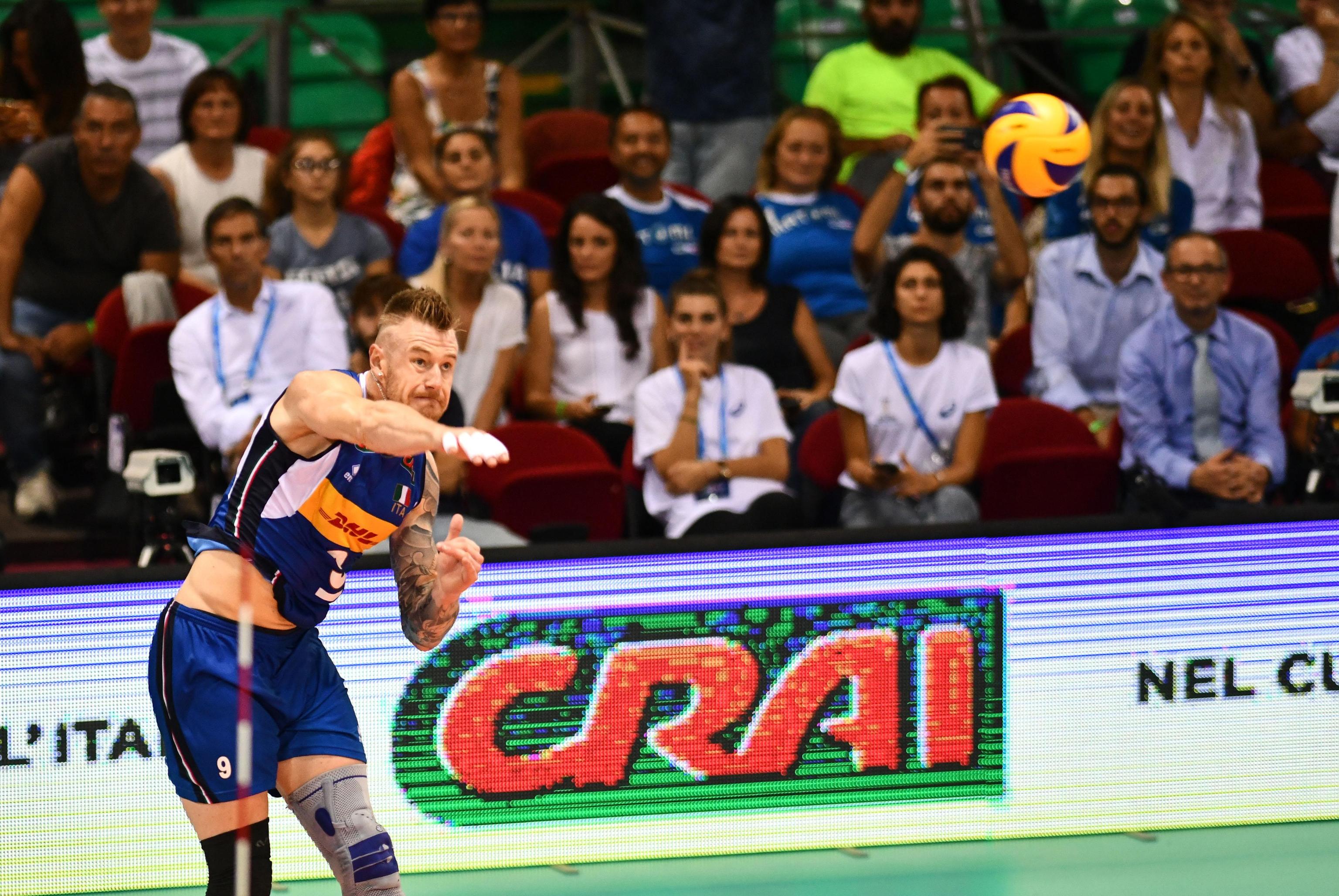 Lo "zar" Ivan Zaytsev ha trascinato gli azzurri verso la vittoria