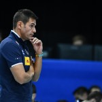 Il coach dell'Italia Gianlorenzo Blengini