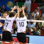 Zaytsev schiaccia ed elude il muro di Rousseaux e Van De Voorde