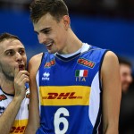 Gli azzurri Massimo Colaci e Simone Giannelli