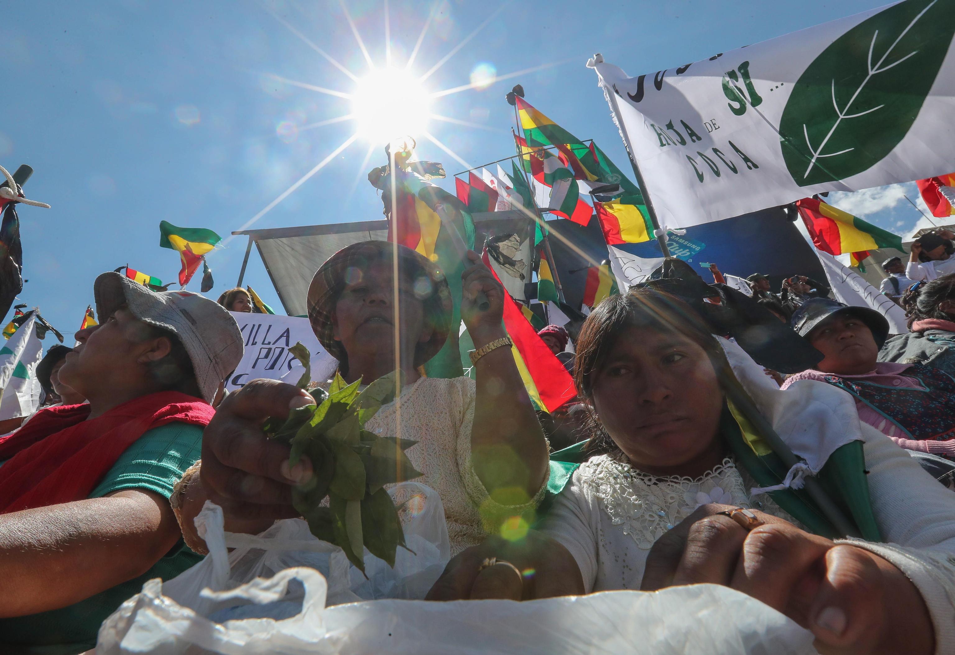 La dimostrazione è iniziata lunedì dalla cittadina di La Asunta, situata nel nord-est di La Paz, ed è arrivata fino a La Paz, dove si sono uniti agricoltori, insegnanti e studenti dell'Università di El Alto.