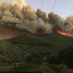 Incendio nel Pisano, ampliata la zona evacuata