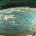 Lo stemma portoghese su uno dei cannoni Lo stemma portoghese su uno dei cannoni