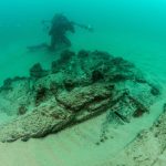 I resti della nave sono stati trovati a 12 metri di profondità I resti della nave sono stati trovati a 12 metri di profondità