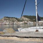 Banchina danneggiata dal terremoto