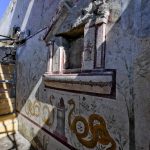 Il giardino incantato riemerso durante i lavori di scavo a ridosso di Porta Vesuvio Il giardino incantato riemerso durante i lavori di scavo a ridosso di Porta Vesuvio