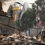 Lo scenario catastrofico post-incendio a Magalia (Contea di Butte, California)