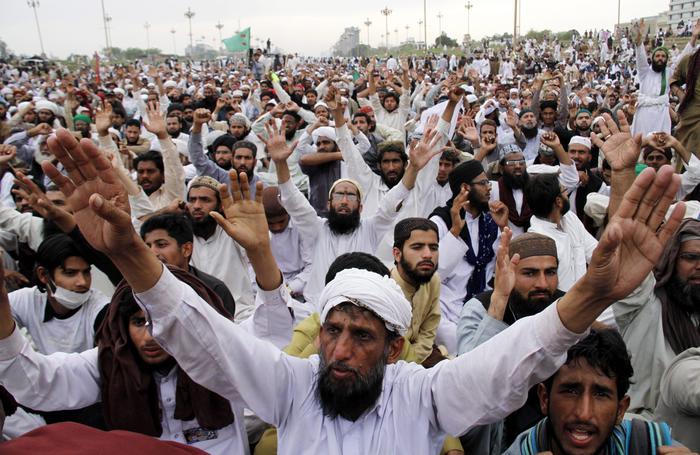 Mobilitazione in Pakistan contro l'assoluzione di Asia Bibi Mobilitazione in Pakistan contro l'assoluzione di Asia Bibi
