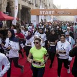 L'inizio della corsa podistica questa mattina alle 7:00 ora locale L'inizio della corsa podistica questa mattina alle 7:00 ora locale