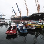 Il porto di Valparaiso, vero motore economico della città cilena Il porto di Valparaiso, vero motore economico della città cilena