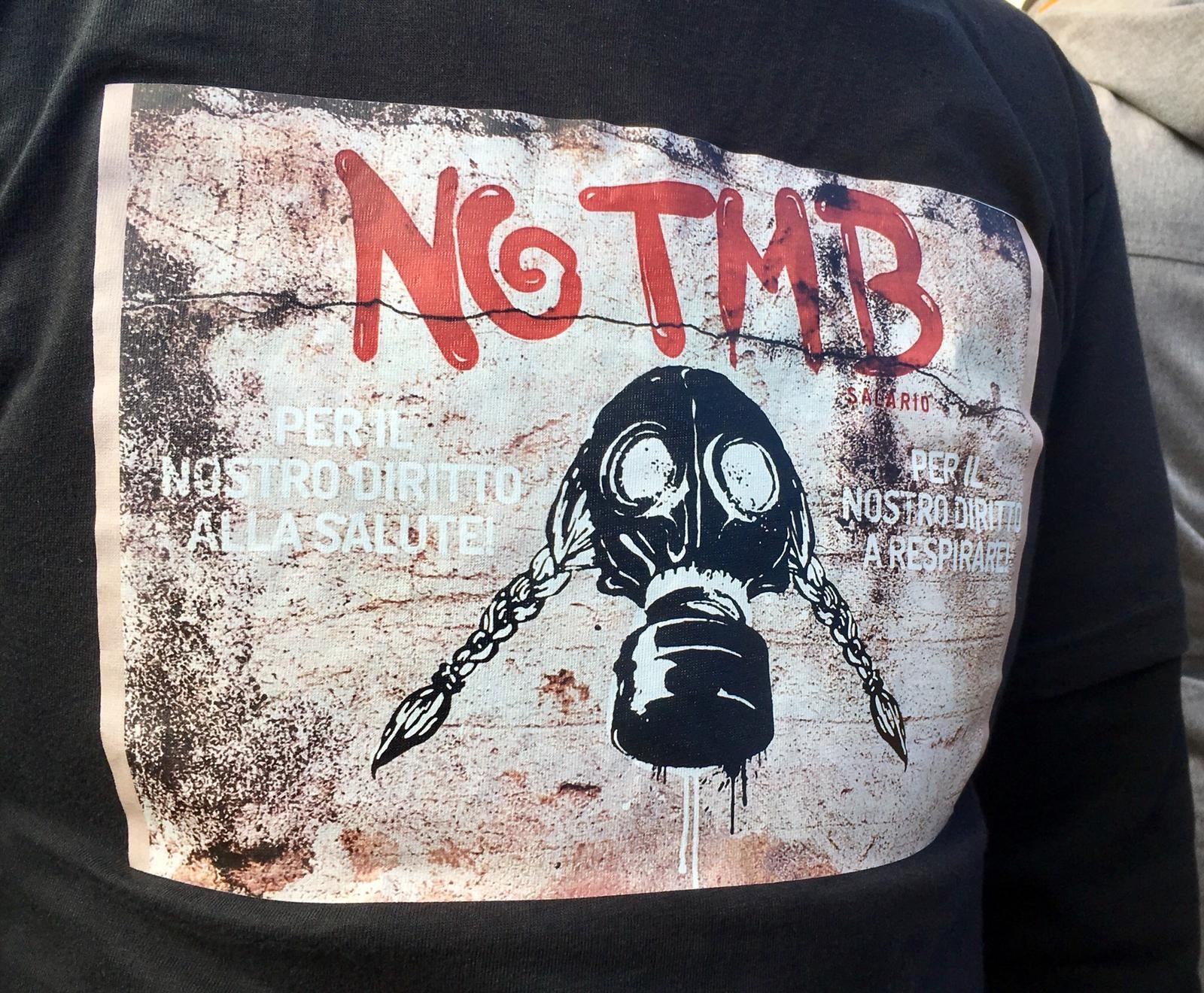 Logo del No-Tmb, l'Osservatorio permanente che si batte contro il centro rifiuti della Salaria