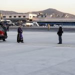 La salma di Antonio Megalizzi è arrivata ieri all'aeroporto di Ciampino