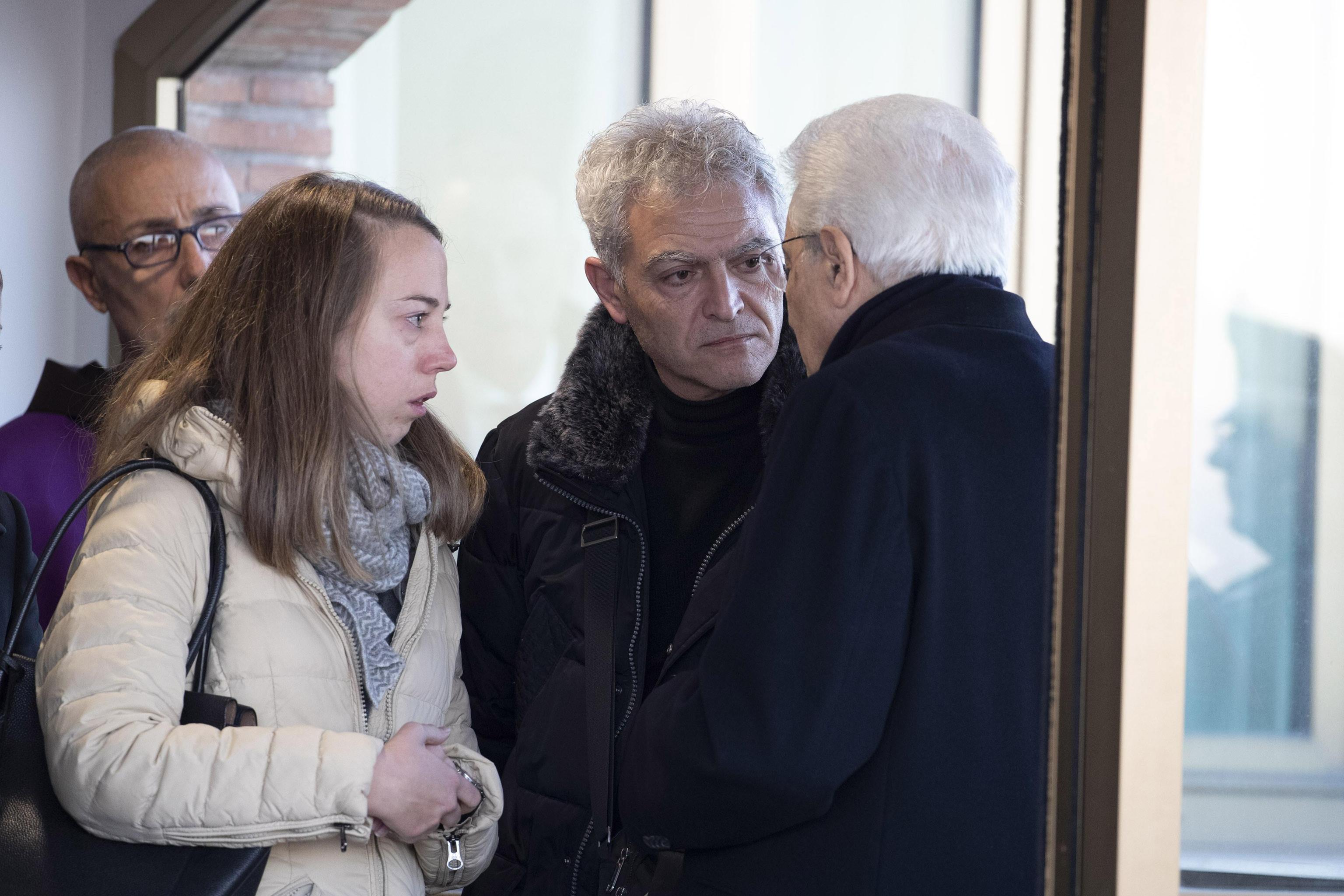 Il padre di Megalizzi e Luana a colloquio con il Presidente della Repubblica