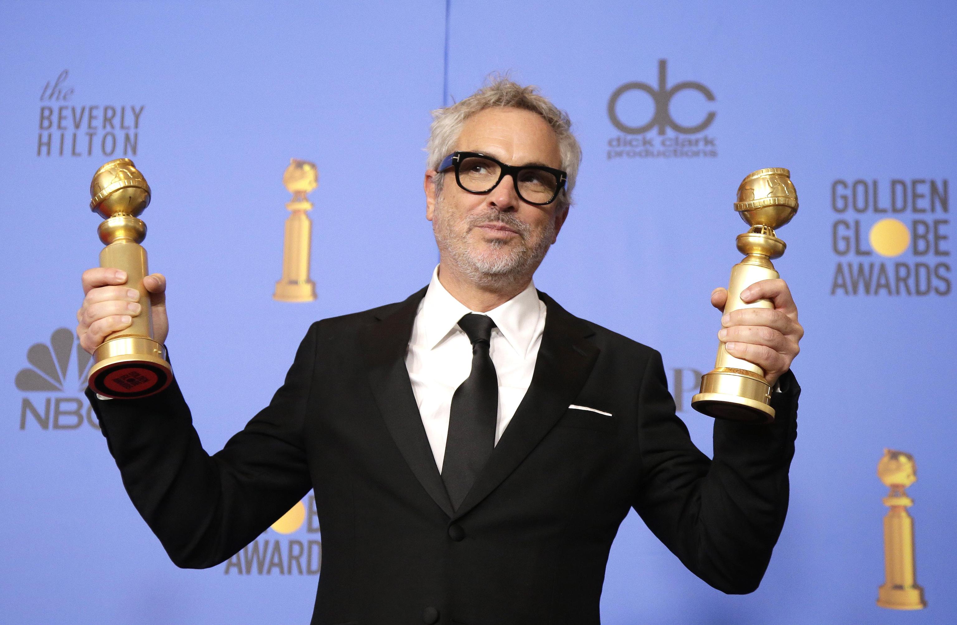 Alfonso Cuaron ha trionfato con il suo 'Roma', vincendo il premio per miglior film straniero e miglior regia