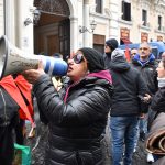Diversi gli interventi per chiedere lo stop degli sfratti