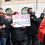 Gli sgomberi hanno recentemente colpito Via del Caravaggio a Roma