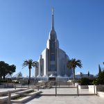 Il Tempio di Roma che sorge all'interno del complesso della Chiesa mormone