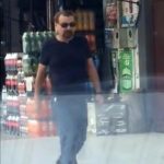 Cesare Battisti, prima dell'arresto, in un fermo immagine di un video della Polizia di Stato.