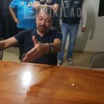 Il latitante durante l'interrogatorio seguito alla cattura, avvenuta grazie a un Interpol di investigatori italiani e brasiliani.