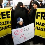 Anche dei bambini erano presenti in strada per chiedere la liberazione della giornalista Anche dei bambini erano presenti in strada per chiedere la liberazione della giornalista
