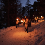 Prosegue il cammino dei "peluches" che affrontano il freddo della Val d'Hérens