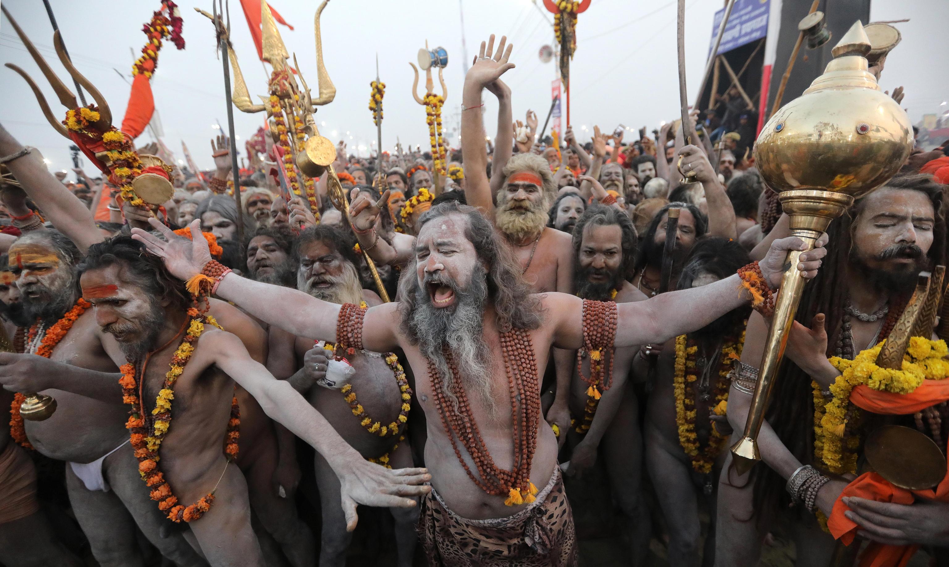 Il Kumbh Mela, in Allahabad