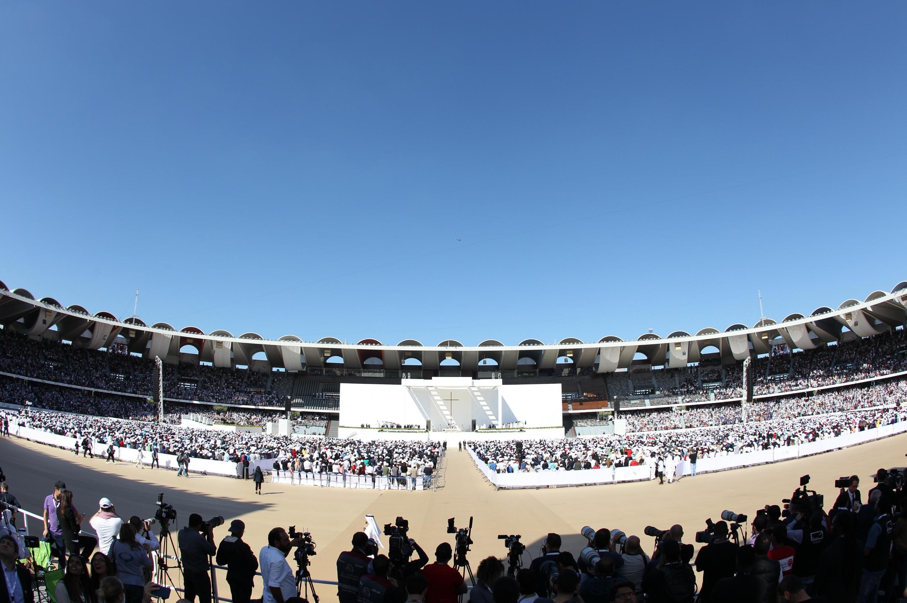 Una panoramica dello Zayed Sports City