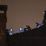 Il blitz delle forze dell'ordine per procedere allo sgombero è avvenuto all'alba