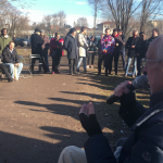 Nel bosco della droga, una manifestazione di solidarietà organizzata da Eris e da Il Gabbiano