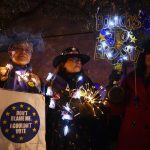 Le dimostrazioni di Londra sono proseguite fino a tarda serata