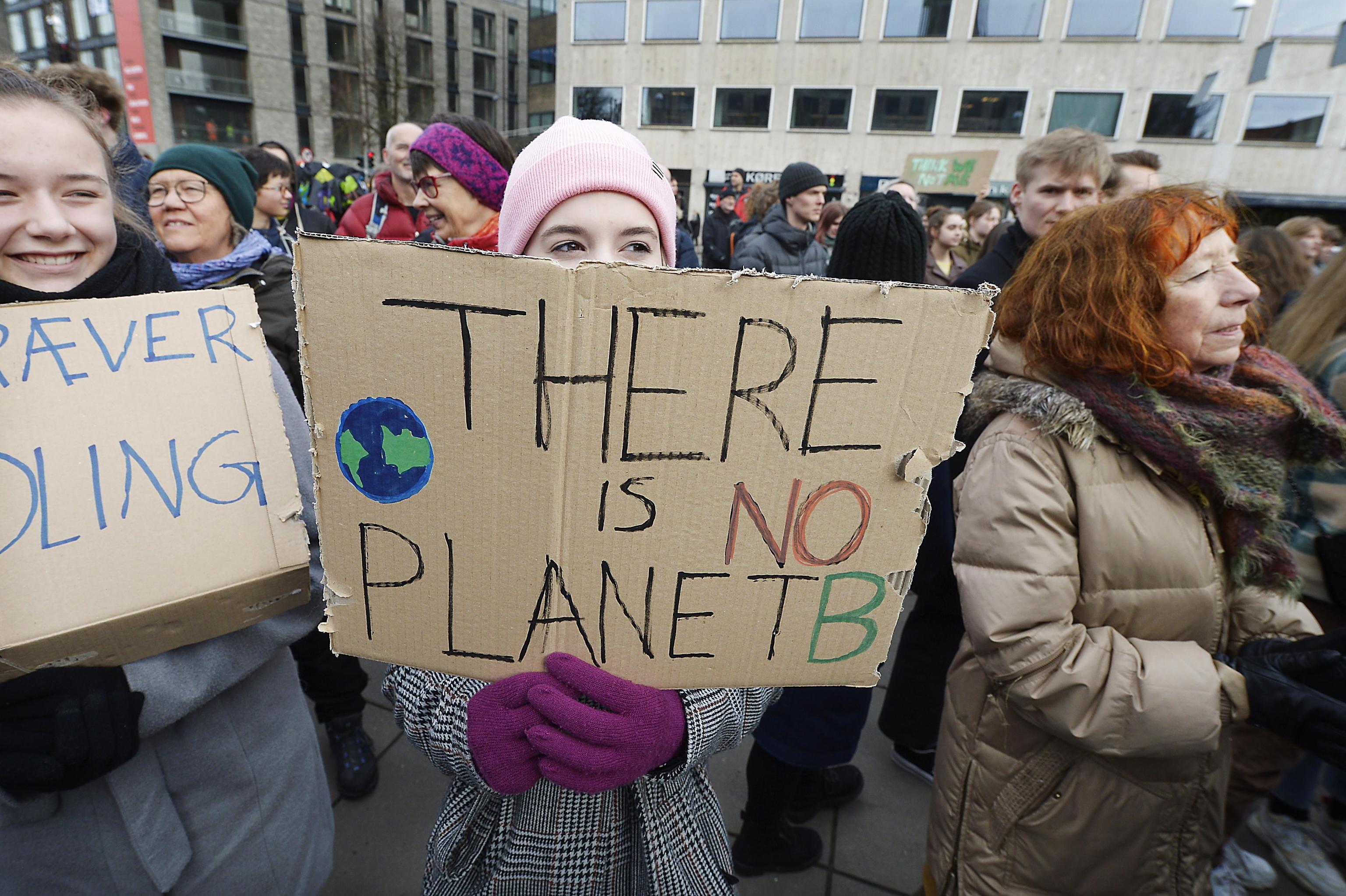 "Non c'è un pianeta B". Il messaggio che coinvolge tutto il mondo viene urlato anche ad Aarhus, località dell'Austria