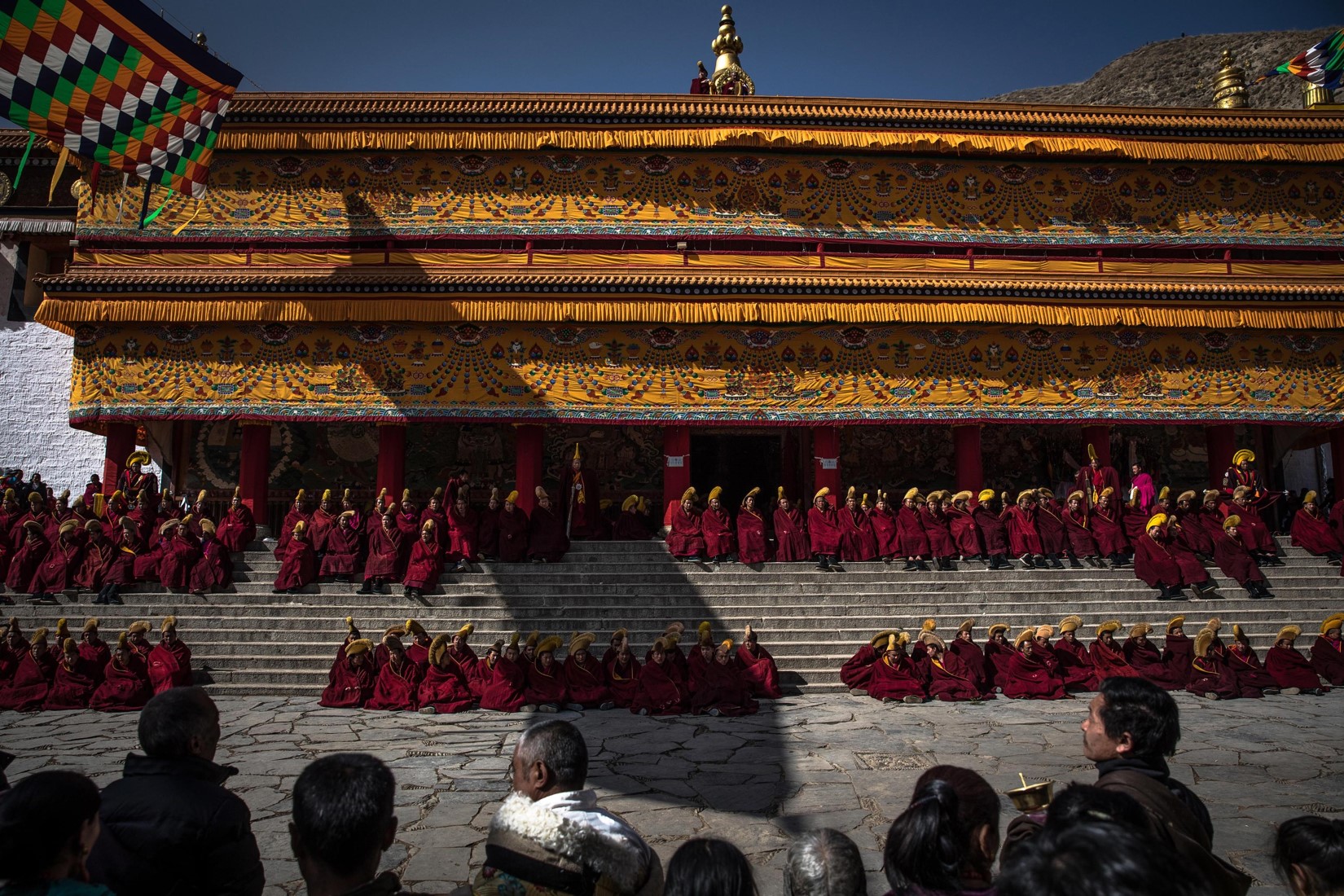 Il monastero di Labrang è pronto per i festeggiamenti del Monlam