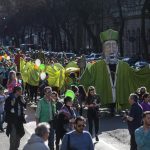 Budapest onora il giorno di San Patrizio con cortei, musica e maschere