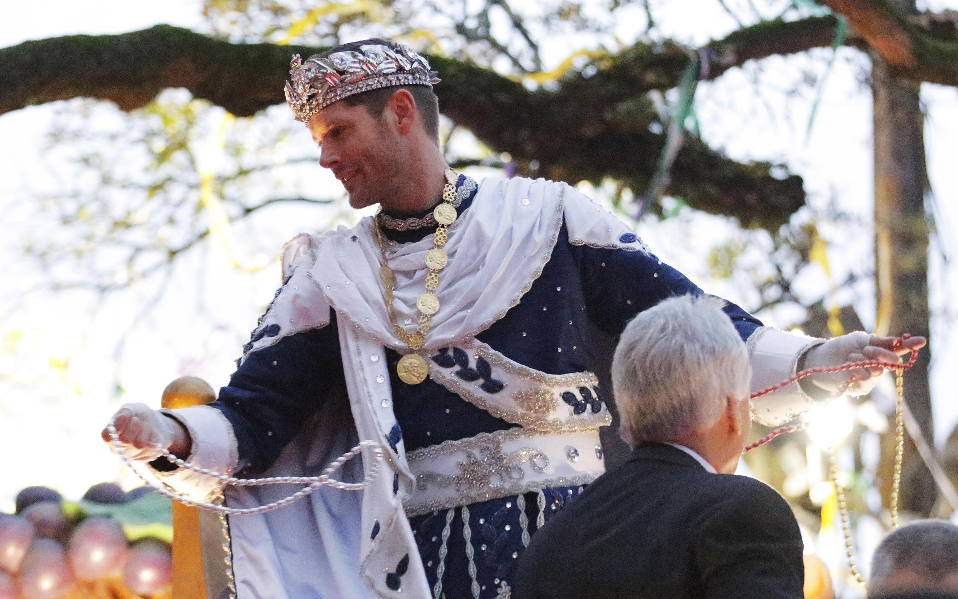 Presente al carnevale anche l'attore della serie tv 'Supernatural', Jensen Ackles