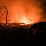 Un'immagine degli incendi in Amazzonia, che ha perso 1.698 chilometri quadrati della sua copertura vegetale lo scorso agosto