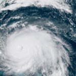 L'uragano Dorian ripreso dalla NASA, immagine estrapolata dalle riprese video della Stazione Spaziale Internazionale (ISS)