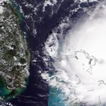 Uragano Dorian: riprese dal satellite