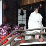 Oltre a Naruhito, la cerimonia ha incoronato anche la sua compagna, l'imperatrice Masako