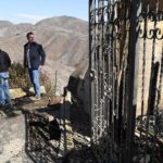 Alcuni abitanti sono costretti ad abbandonare le proprie abitazioni