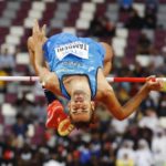 Gianmarco Tamberi in finale nel salto in alto: supera 2,29 al terzo tentativo