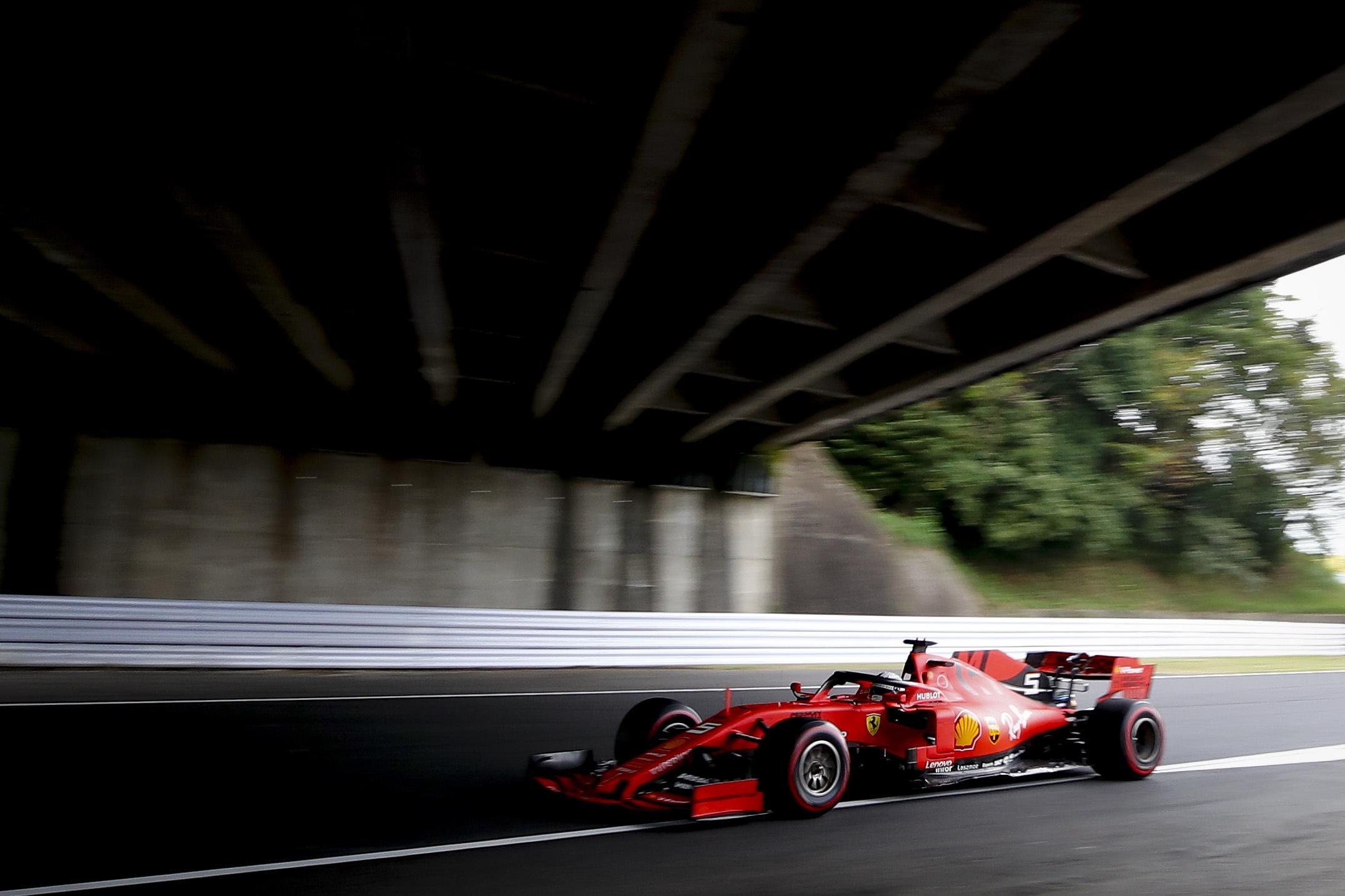 Sebastian Vettel in azione. Il pilota della Ferrari si è scusato per le incomprensioni con il box e il compagno di scuderia