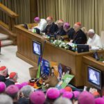 Papa Francesco in conferenza al Sinodo speciale sull'Amazzonia